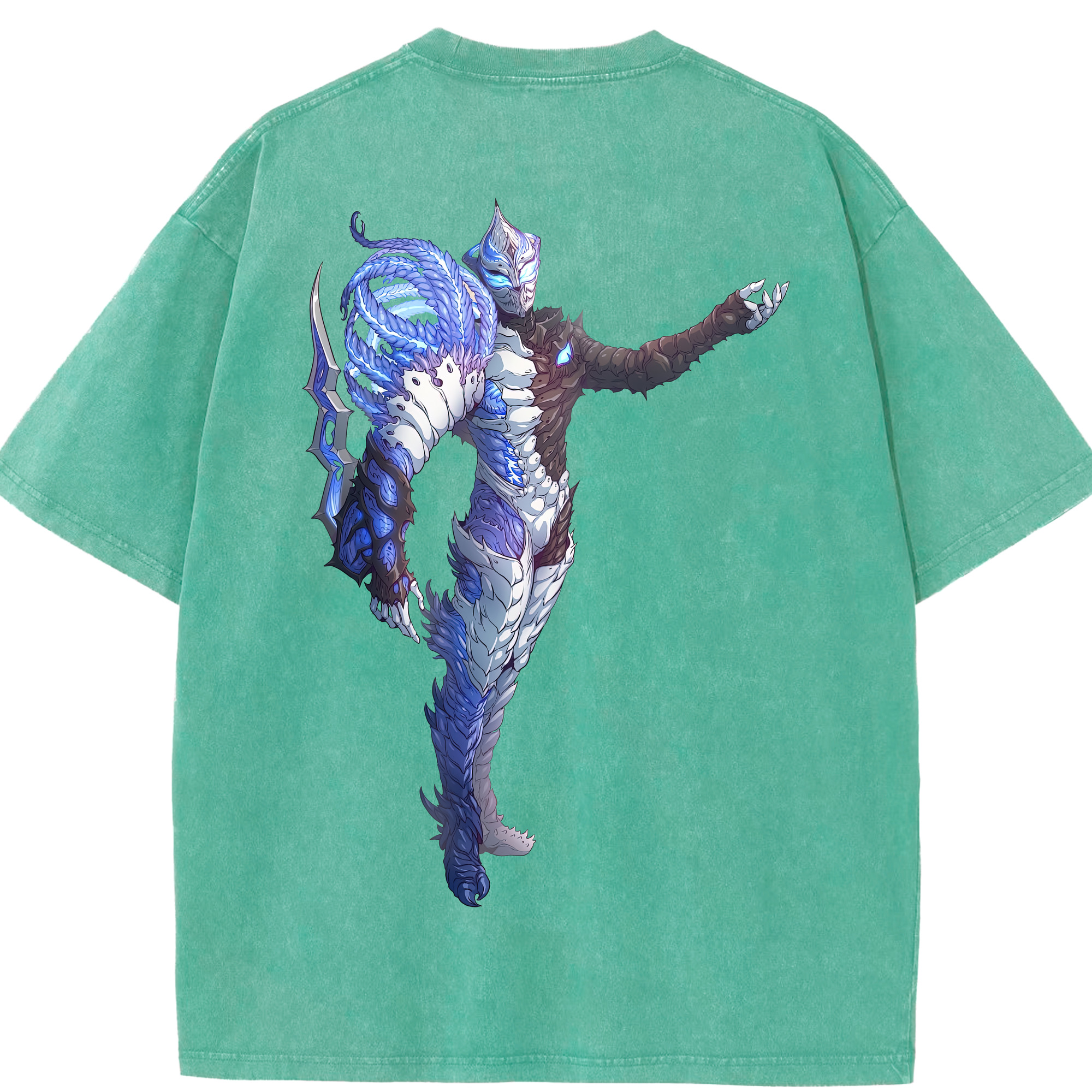（画像用） ウルトラマン Ultraman 綿100% ヴィンテージ風 半袖Tシャツ（背面プリント）